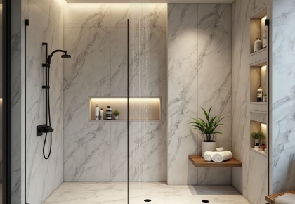 Tấm nhựa Pvc vân đá tại Hưng Yên